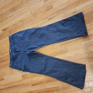 Maurices Stretchy Grey Pants 18 w plus bootcut jeans